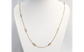 14k Yellow Gold Open Marquise Link Necklace, 27 inches - 3.2g