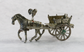 Vintage Sterling Silver Horse & Carriage, 29.2g