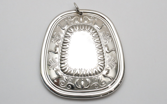 Towle 1976 Sterling Silver 12 Days of Christmas 6 Geese a Laying Ornament, 21.7g