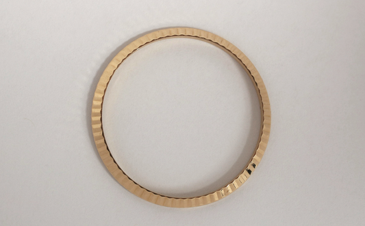 18k Yellow Gold Rolex Datejust 36mm Fluted Bezel, 4.9g