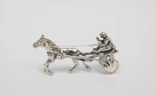 Vintage Sterling Silver Trotter, 10.2g