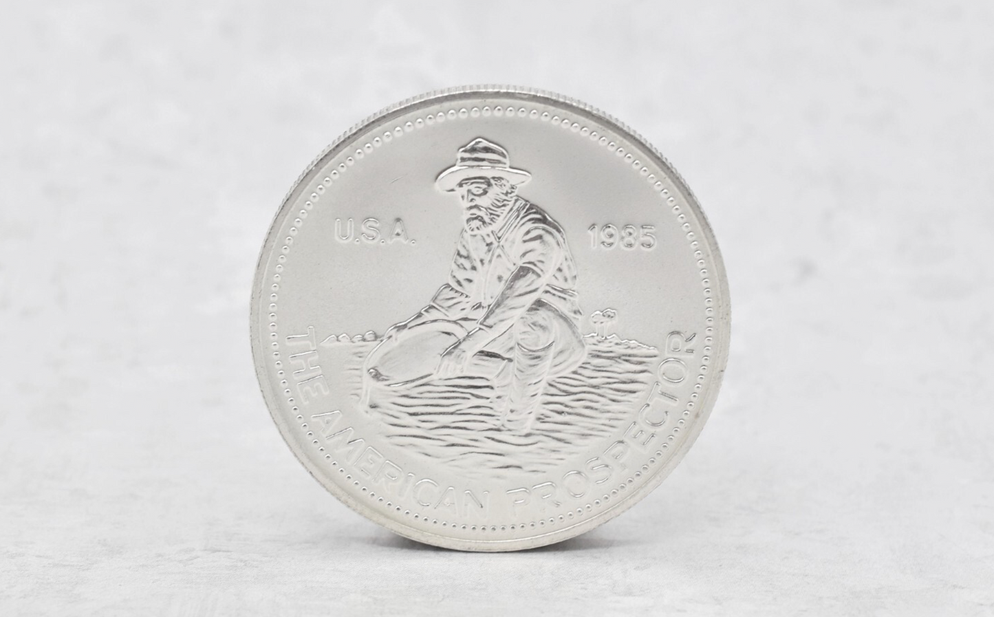 1985 American Prospector Engelhard .999 One Troy Oz
