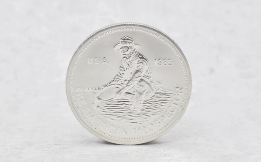 1985 American Prospector Engelhard .999 One Troy Oz