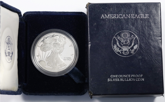1996 P $1 US Silver Eagle Uncirculated Proof Coin