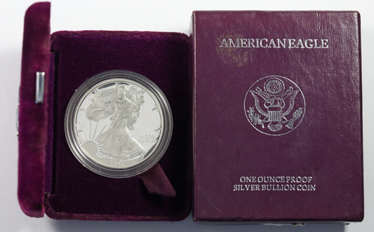 1993 P $1 US Silver Eagle Uncirculated Proof Coin