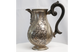 Antique Floral Themed Silver Pitcher - 16.4oz