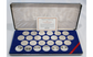 Franklin Mint Sterling Silver The Treasure Coins of the Caribbean, 25 Piece Set