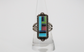 Sterling Silver Multi-Gemstone Inlay Ring, Size 8.25 - 8.5g