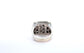 14k White Gold Diamond Million Dollar Raffle Ring, Size 13.5 - 29.0g