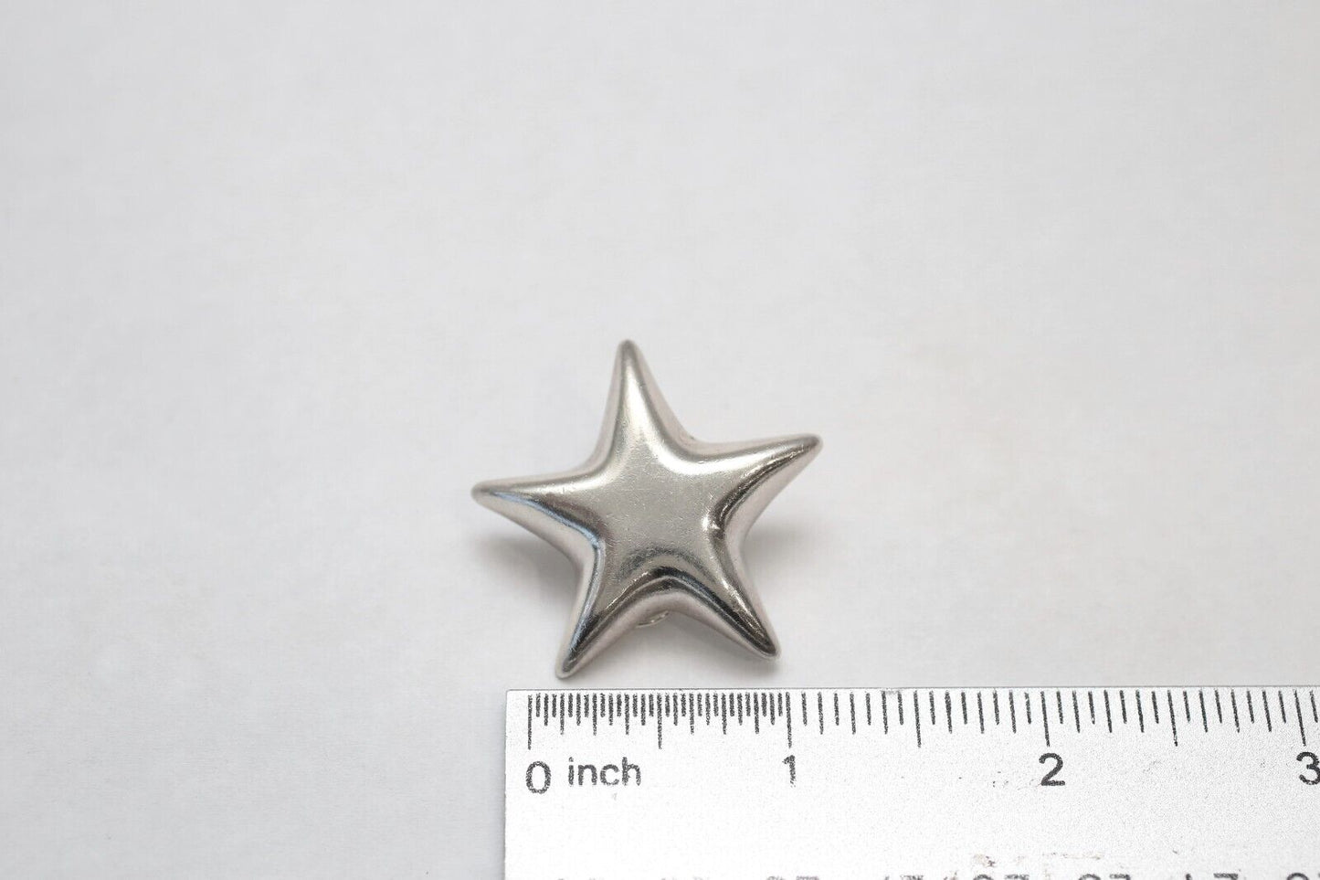 Tiffany & Co Mexico Sterling Silver Large Puffed Star Clip On Earrings & Brooch, 27.5g