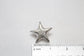 Tiffany & Co Mexico Sterling Silver Large Puffed Star Clip On Earrings & Brooch, 27.5g