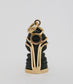 18k Yellow Gold Naga Buddha Amulet, 7.3g