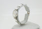 Ecclissi Sterling Silver Bamboo 24mm Ladies Quartz Watch