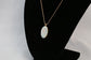 14k Yellow Gold Cabochon Opal Pendant, 2.5g