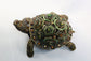 Jay Strongwater Large Turtle Trinket Box with Swarovski Crystals