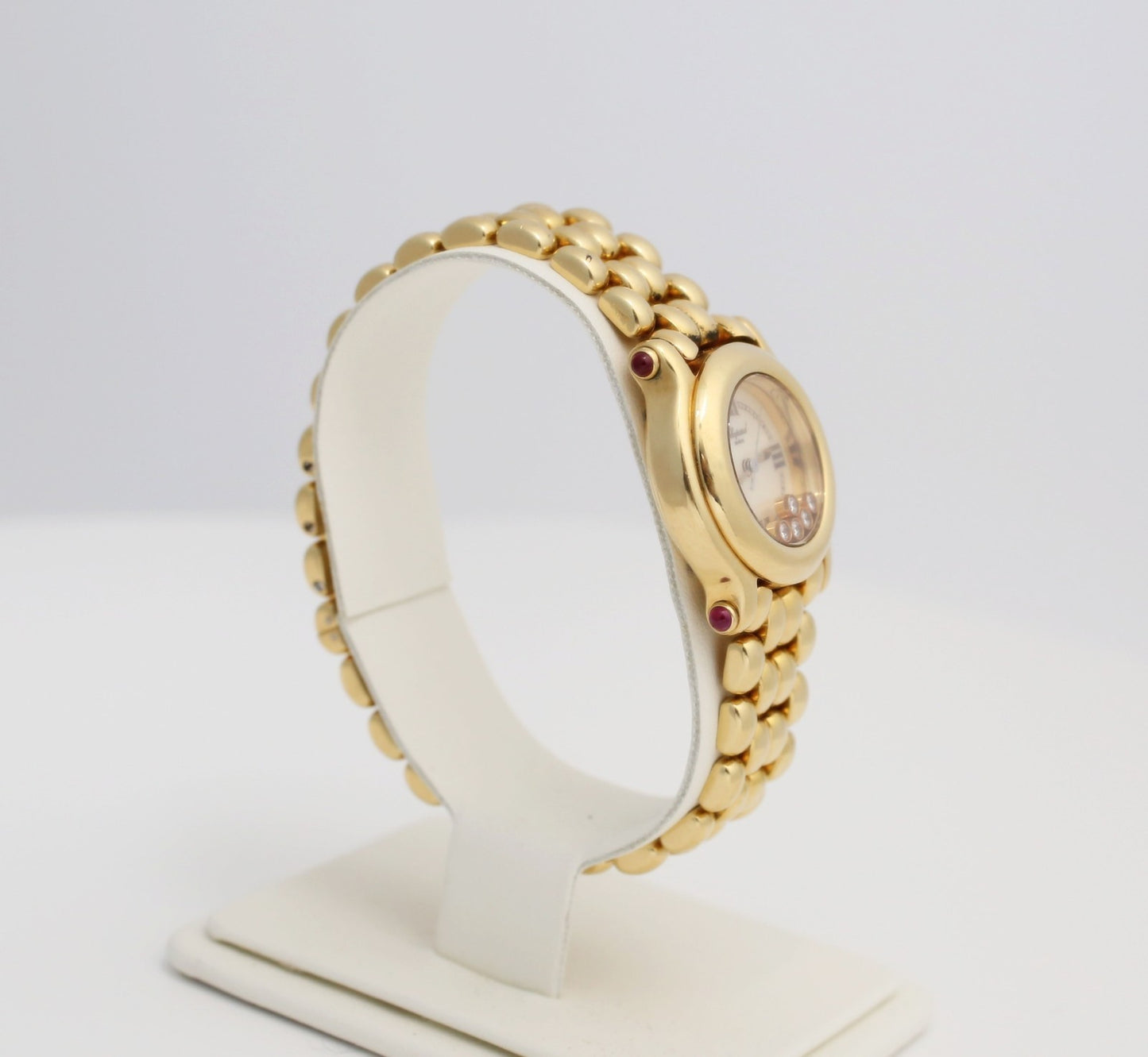 Chopard Happy Sport 18K Yellow Gold Ref 27/6150-22 Ladies Wristwatch - 106.5g