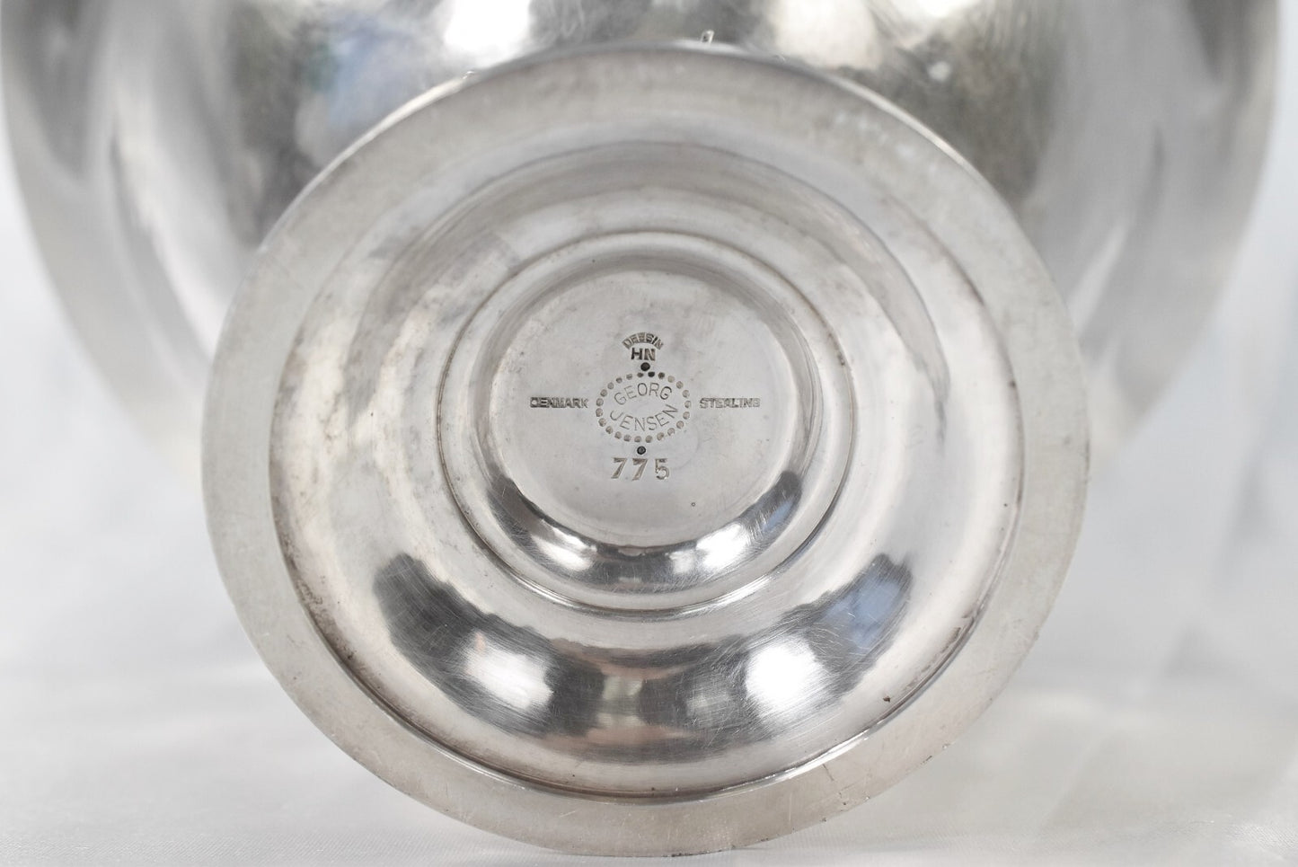 Vintage Georg Jensen Sterling Silver Bowl No. 775 by Harald Nielsen