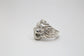 Sterling Silver Lion Ring, Size 10 - 18.2g