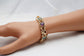 14k Yellow Gold Ladies Multi-Stone Bracelet, 8 inches - 27.1g