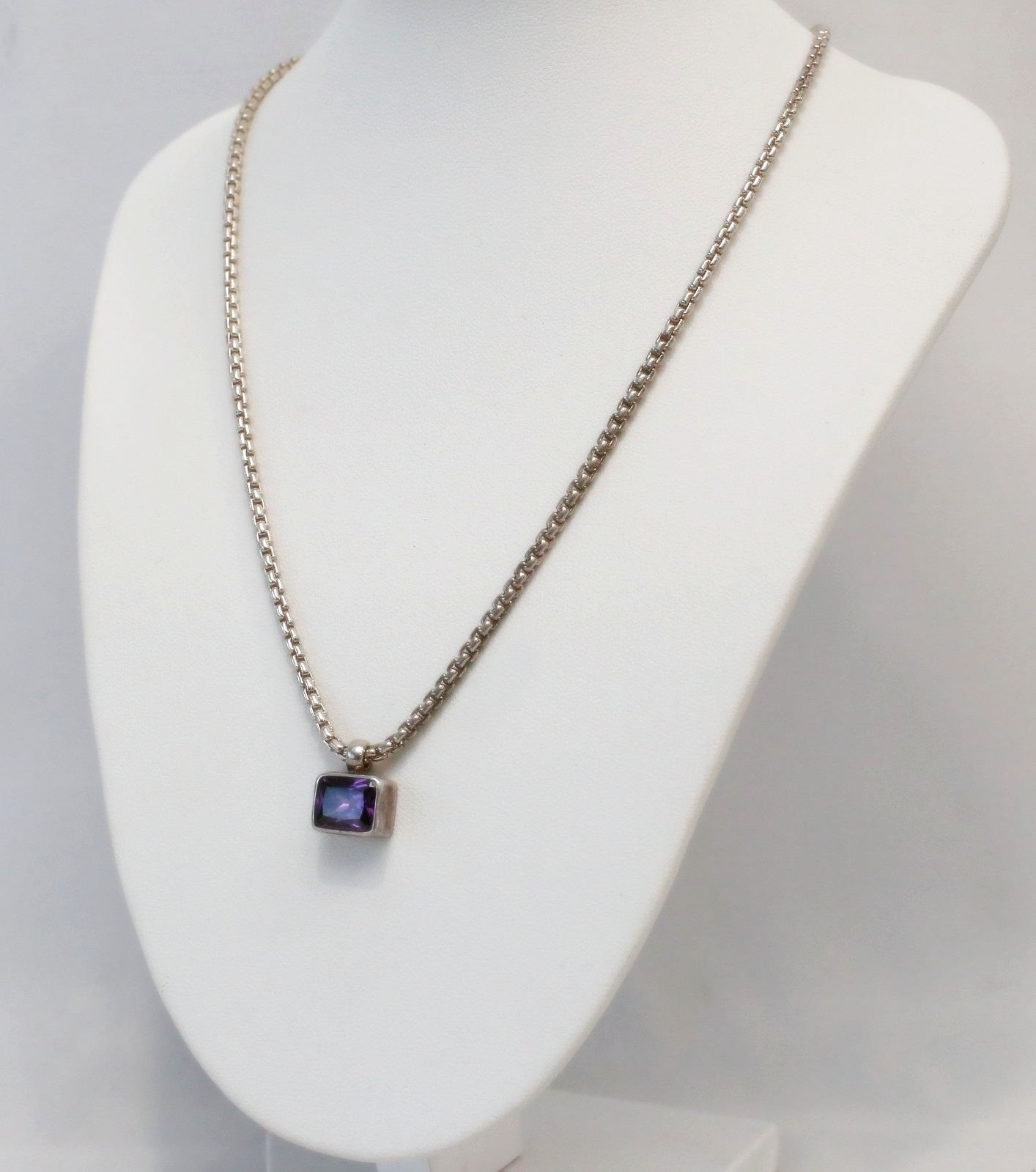 Karibou Sterling Silver Choker Necklace, 15.75 inches - 15.9g