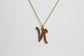 Alaskan Gold Nugget Style "N" Pendant, 1.3g