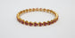 21k Yellow Gold Ruby Bangle, 7 inches - 22.8g