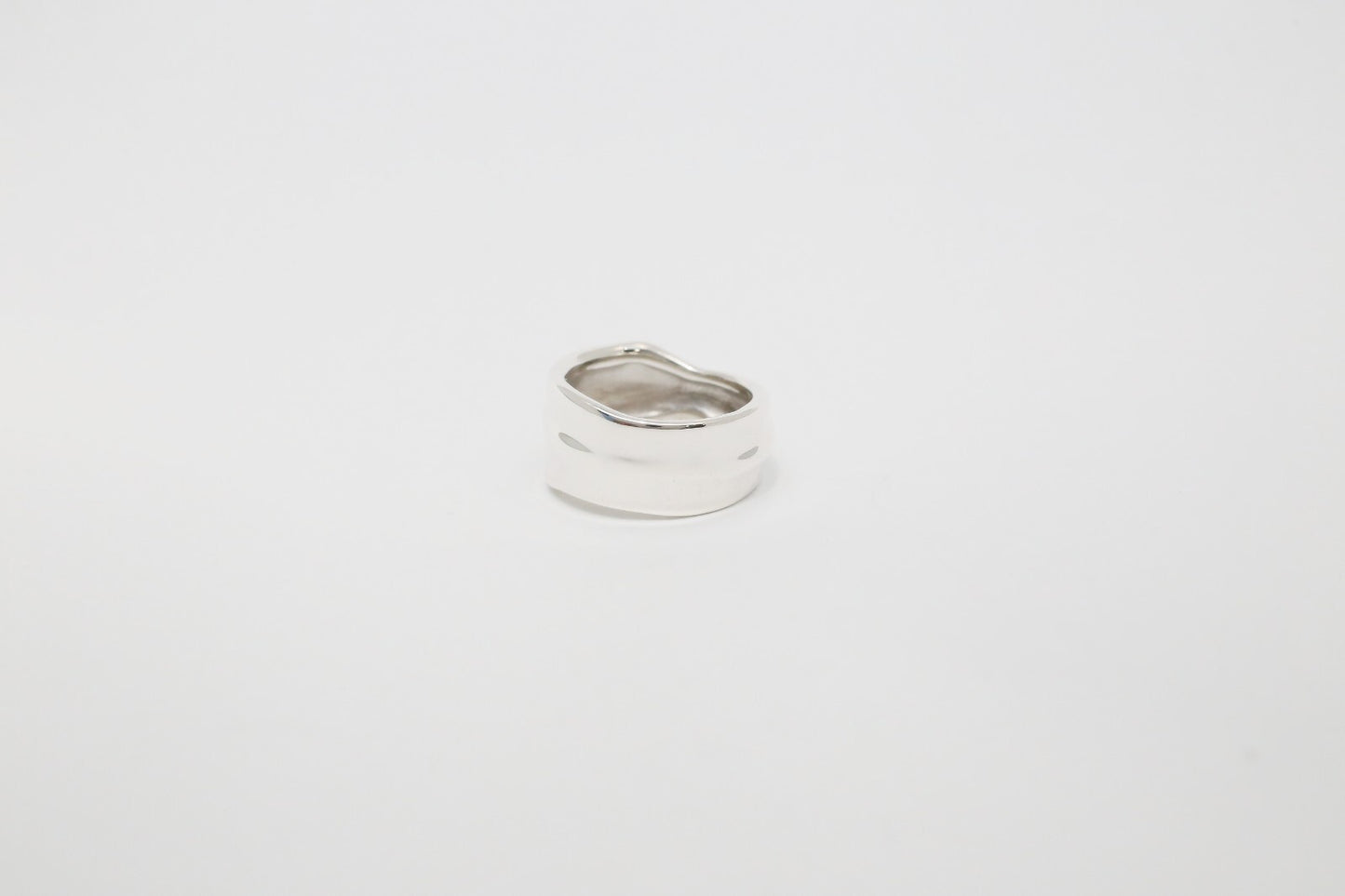 Tiffany & Co Sterling Silver Modernist Ring, Size 6 - 7.7g