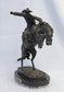 Frederic Remington Bronco Buster Bronze Sculpture