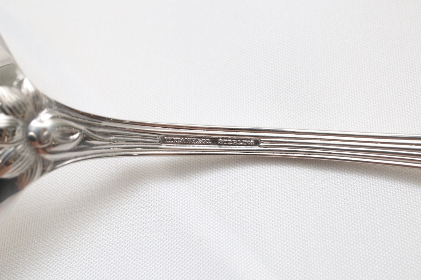 Tiffany & Co Sterling Silver Large Audubon Spoon with Foliage & Bird, 105g