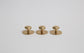 Vintage 14k Yellow Gold Shirt Studs Set of 3, 4.0g