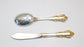 Gorham Sterling Silver Sugar Shell Spoon & Knife, Circa 1970s - 84.0g