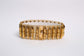 18k Yellow Gold Mesh Bracelet, 7.0 inches - 41.7g