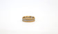 Nephis 18k Yellow Gold & Platinum Two Toned Ring, Size 9.5 - 8.6g