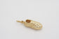 18k Yellow Gold Soccer Cleat Charm - 1.6g