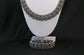Sterling Silver Infinity Bar Bracelet & Choker Necklace Set, 153.5g