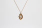 Alaskan Gold Nugget Style "G" Pendant, 1.4g