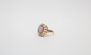 14k Yellow Gold Opal Ring, Size 4.75 - 3.1g