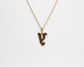 Alaskan Gold Nugget Style Small "Y" Pendant, 1.1g