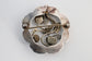 Georg Jensen Sterling Silver Brooch #159 Moonlight Blossom