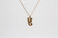 Alaskan Gold Nugget Style "Y" Pendant, 1.6g