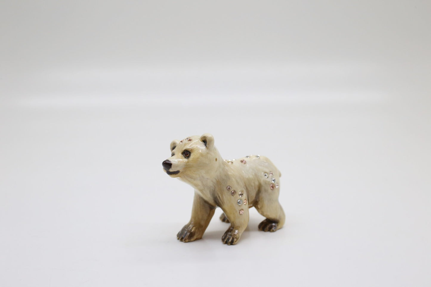 Jay Strongwater "Siku" Mini Polar Bear Cub Figurine