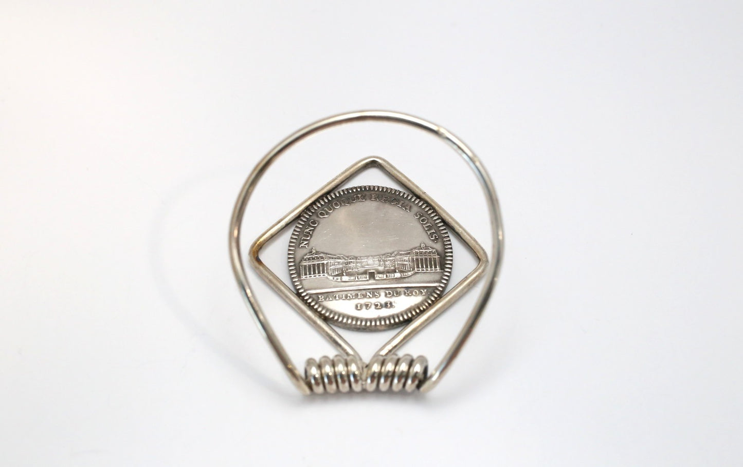 Vintage Sterling Silver Coin Money Clip, 24.2g