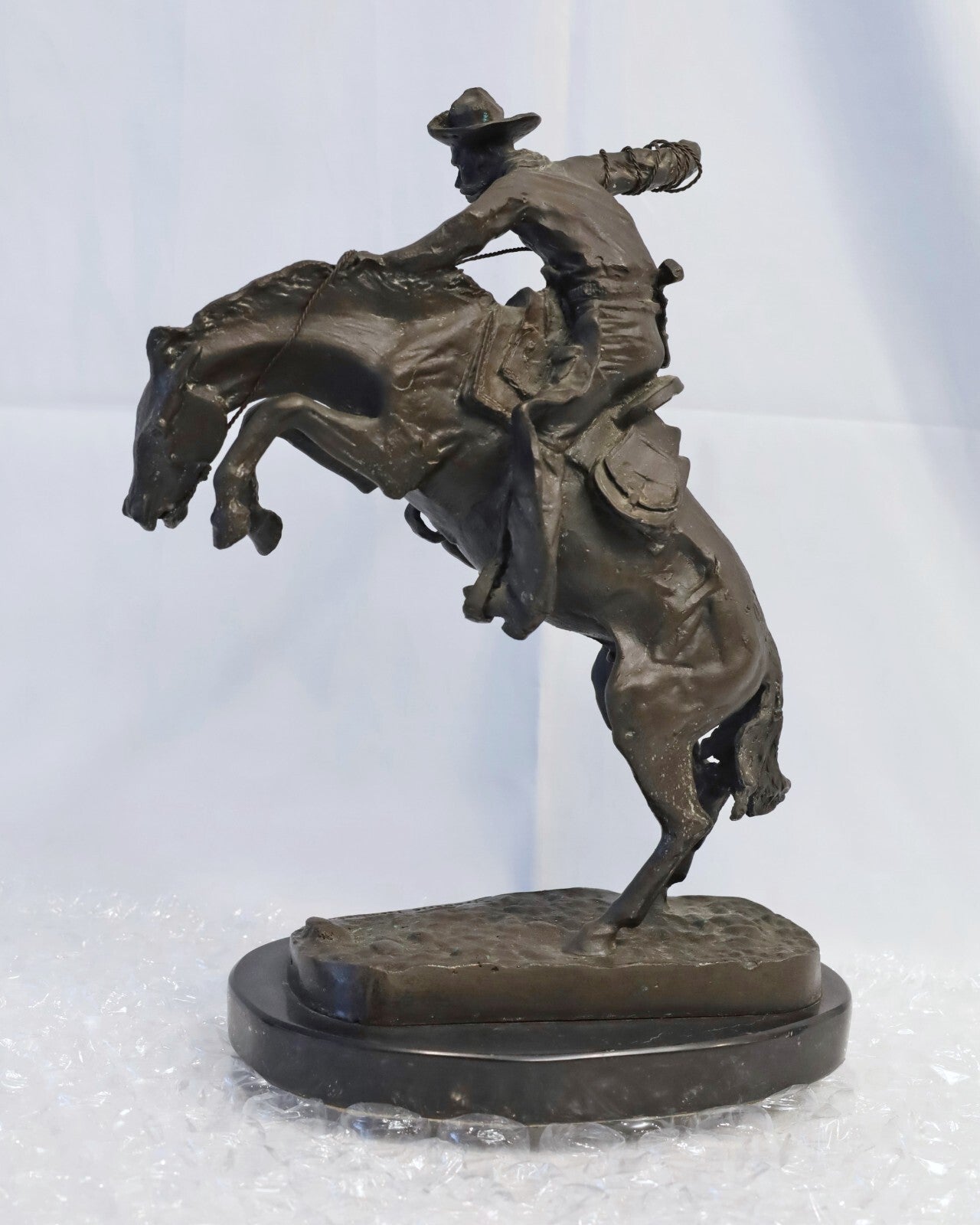 Frederic Remington Bronco Buster Bronze Sculpture