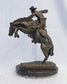 Frederic Remington Bronco Buster Bronze Sculpture