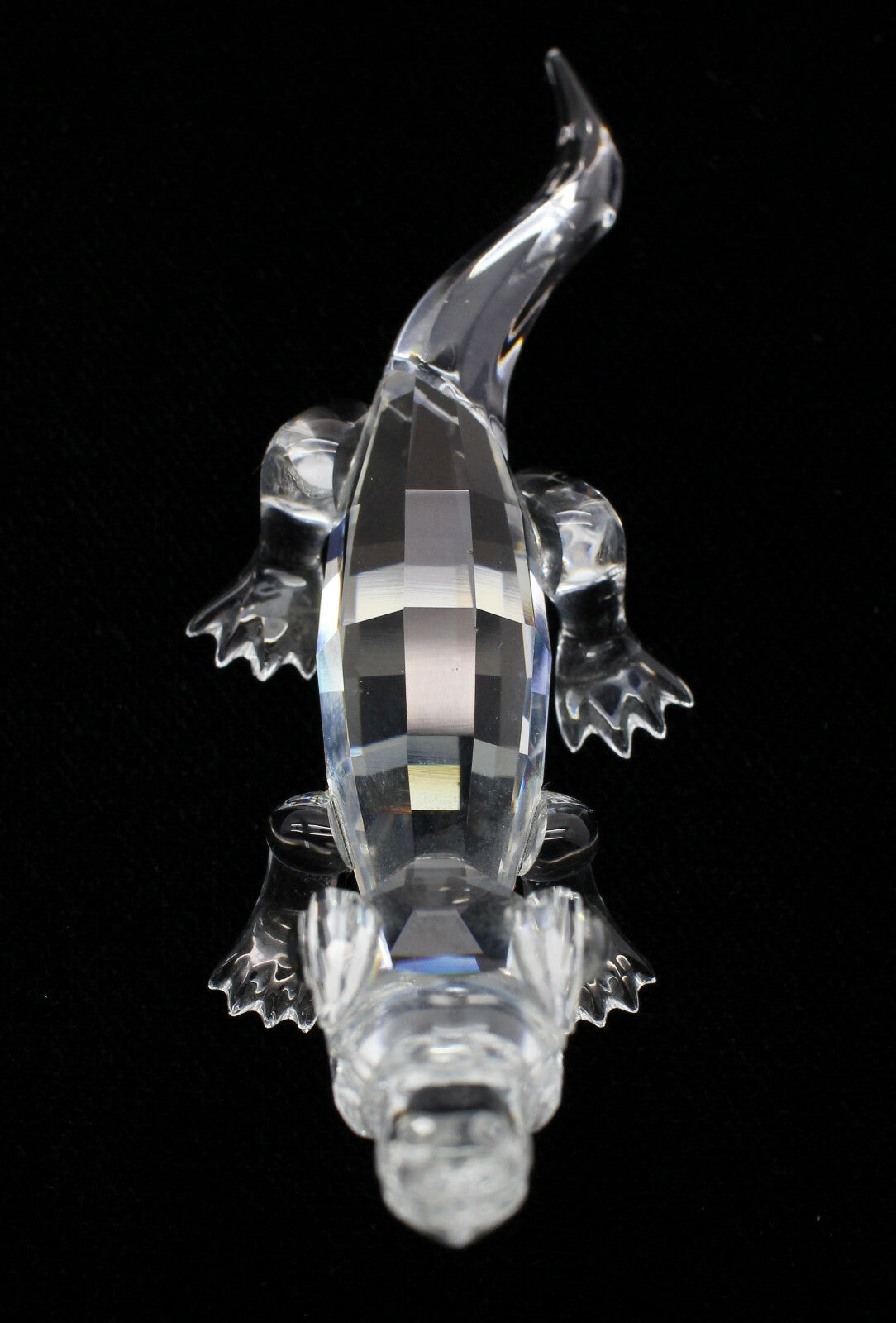 Swarovski 0221629 Retired Crystal Alligator Figurine