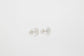 Tiffany & Co Sterling Silver Notes Round Wavy Circle Stud Earrings, 1.7g