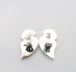Mexico Sterling Silver Clip-On Earrings, Weighs 20.0g
