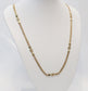 14k Yellow Gold Mesh Link Filigree Chain, 20.5 inches - 11.2g