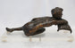 Victor Salmones "Boy on a Pillow" Bronze Sculpture