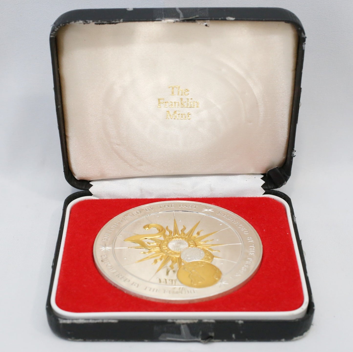 2000 The Franklin Mint Sterling Silver Annual Calendar, 7.46oz